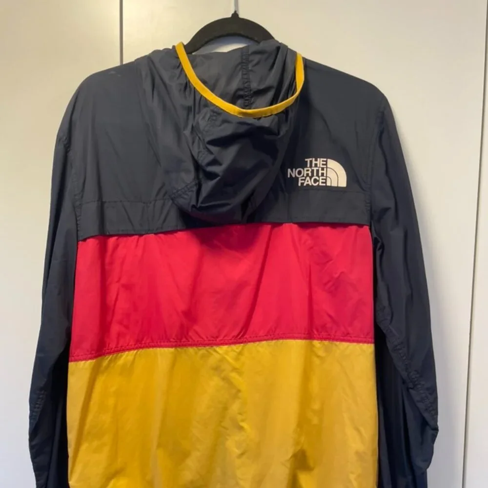 Colorblock Small North Face Windbreaker - Picture 2 of 3